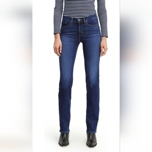 Levi’s 314 Shaping Straight Jeans Dark Wash Women's Size 31